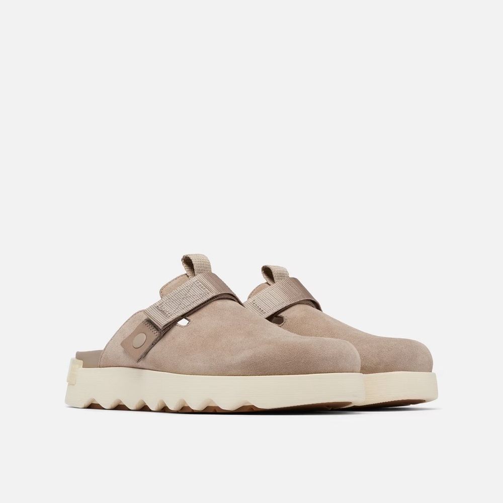 Sorel Viibe Tan Taupe Clogs